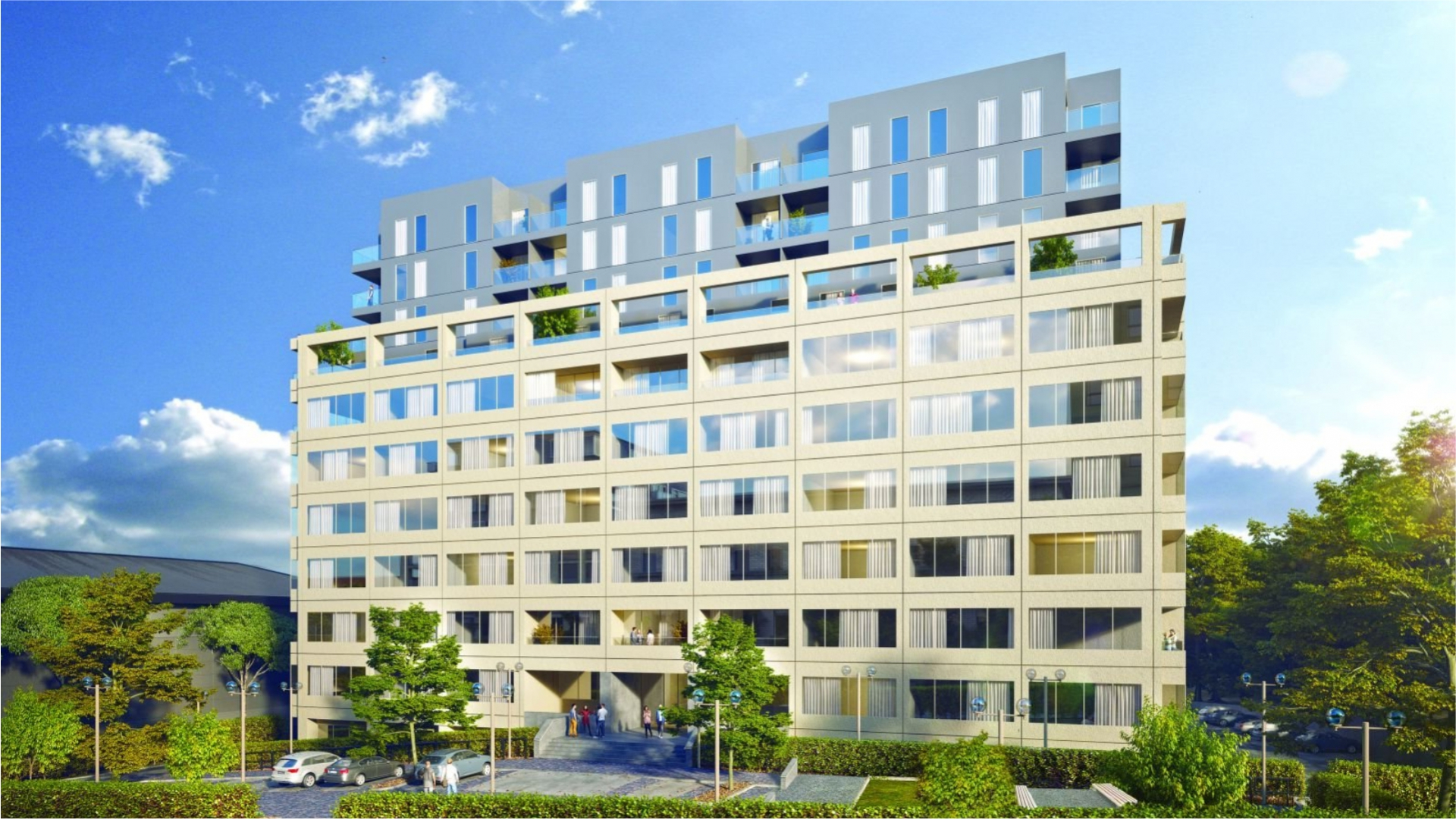 Westgate House is a residential development of apartments and